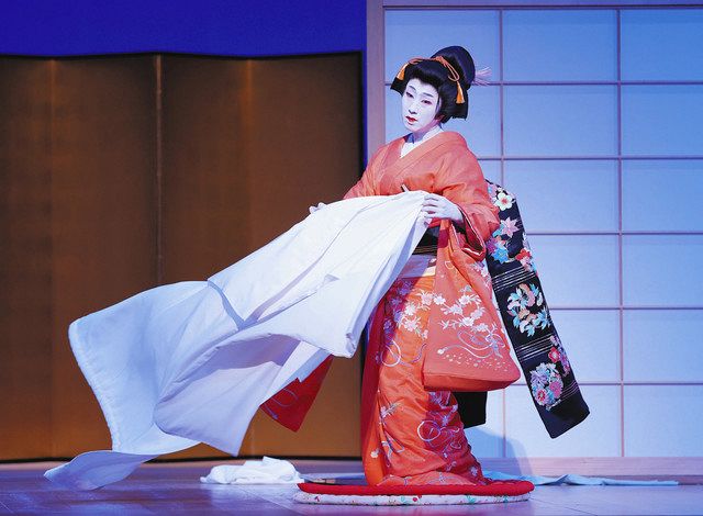 「日高櫻恋俤」で清姫の情念を表現する藤間樹太朗
