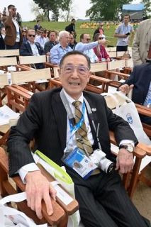 神戸の医師、採火式に来賓で参加　古代五輪研究を長年続ける