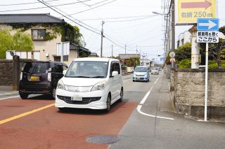 死亡事故相次ぐ背景は　沼津～富士の旧県道　10年で6件、計7人　道路の見直し行われず