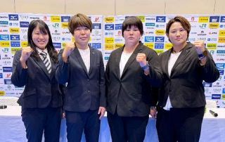 梅木「自分らしい柔道」で連覇へ　全日本女子、２１歳池田も気合