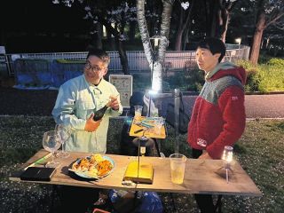 ＜令和笑タイム!!＞「ラバーガール」大水洋介　日本一シャレた花見