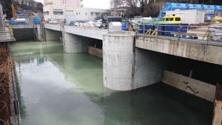 五反田川放水路の運用開始　大雨、下流の洪水被害軽減へ　川崎市が27日に完成記念式典