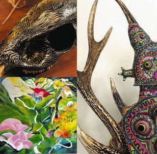 自然への敬意、問いかける　野生動物をテーマに鋸南でアート展　４月27日から