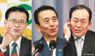 ＜短期決戦　静岡県知事選　5.26＞主要3候補の横顔