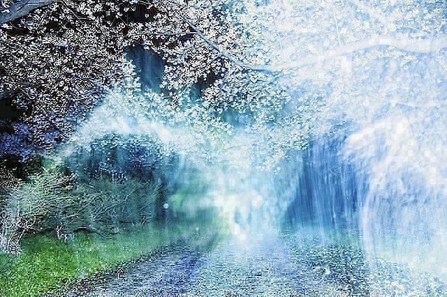 岩根愛《Tenshochi,Kitakami,Iwate》〈あたらしい川〉より 2020年