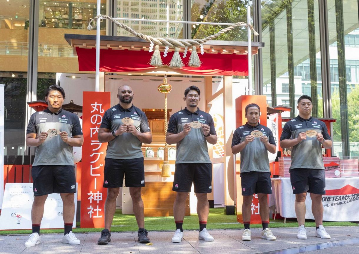 ラグビー日本代表 必勝祈願：東京新聞デジタル
