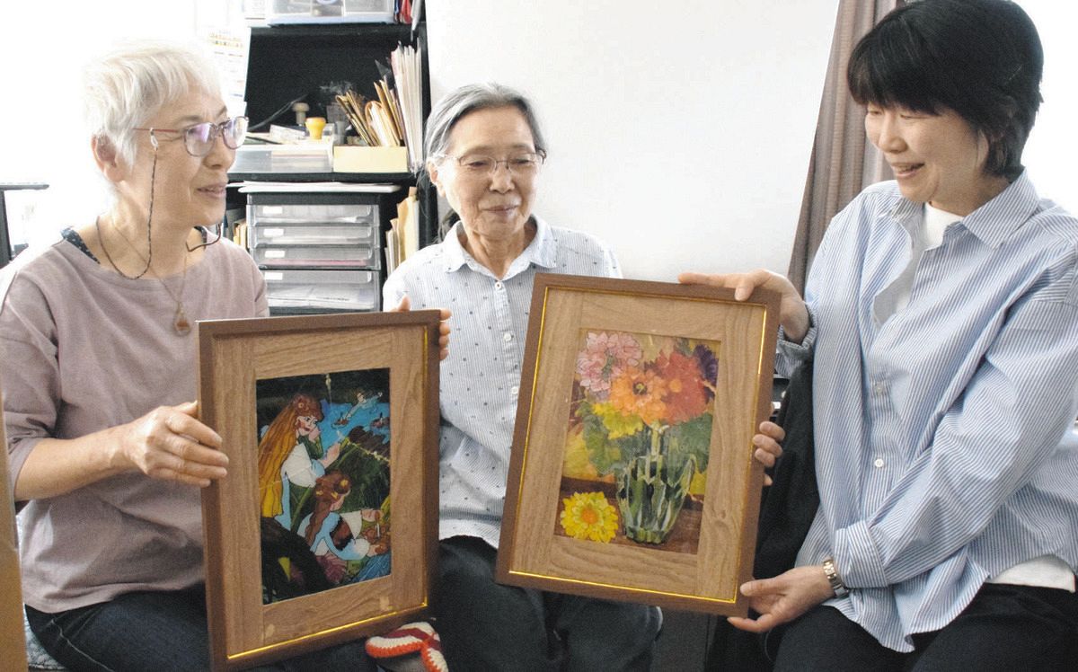 ウクライナの子どもが描いたガラス絵がよみがえった！ 輸送で一