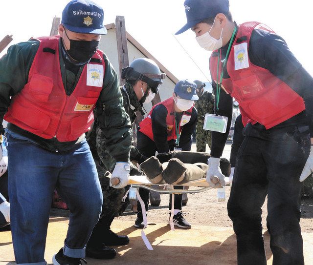 直下型地震に備える さいたまで1000人が訓練 東京新聞 Tokyo Web