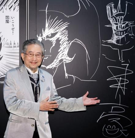 永井豪さん「デビルマンで倒れそうに」 50周年記念展:東京新聞 永井豪さん「デビルマンで倒れそうに」 50周年記念展:東京新聞