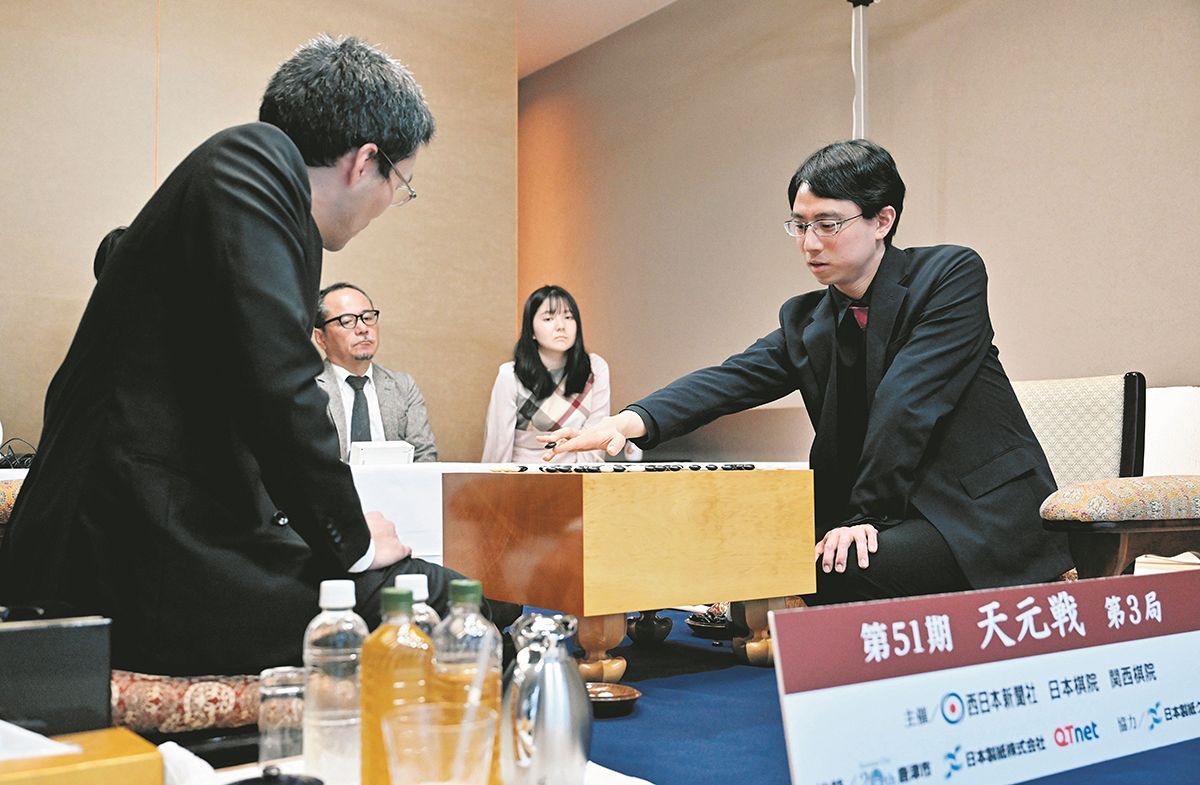 囲碁・一力遼天元が志田達哉八段に1勝も許さず3連覇 「判断力が一枚上 