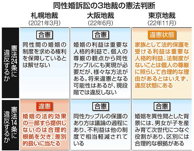 同性カップルが家族になれない現状は 違憲状態 個人の尊厳 回復に向けて国会の議論は進むのか 東京新聞 Tokyo Web