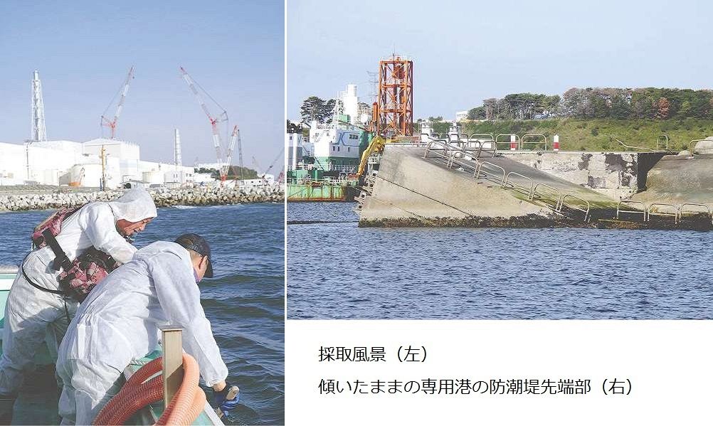 海から見た福島第一原発 無防備な港 津波の傷：東京新聞 TOKYO Web