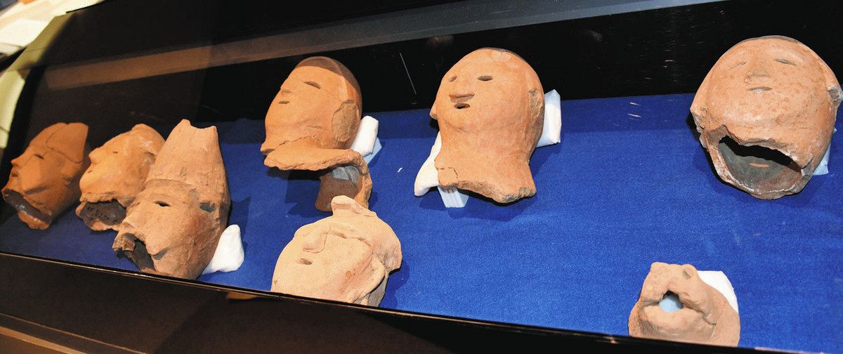 芝山古墳・はにわ博物館の埴輪48点、国重文指定 大型で精巧な造形が