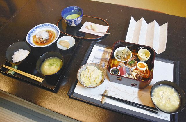 壬生の殿様気分、味わって 「御献立帳」を基に創作料理 町内7店「歴史