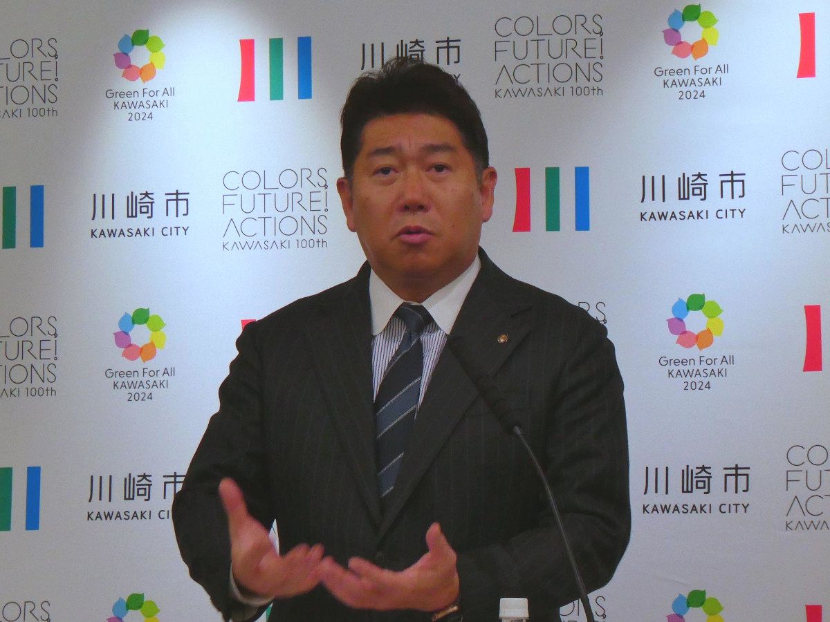 川崎市長「首長の考えは自分の言葉で」 横浜の書面回答など受け…でも神奈川新聞インタビューは拒否：東京新聞デジタル