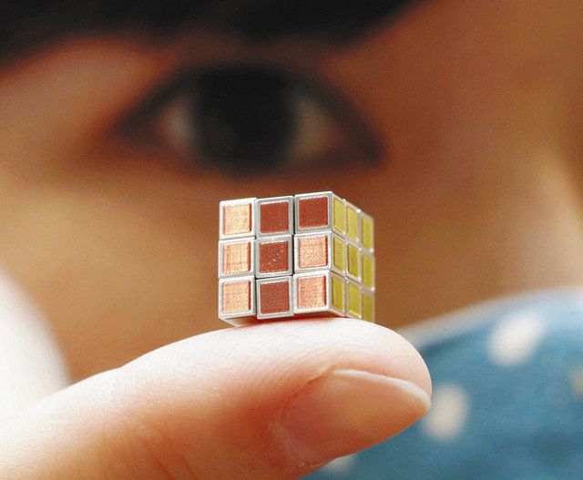 経済編 世界最小ルービックキューブ発売 東京新聞 Tokyo Web 経済編 世界最小ルービックキューブ発売 東京新聞 Tokyo Web
