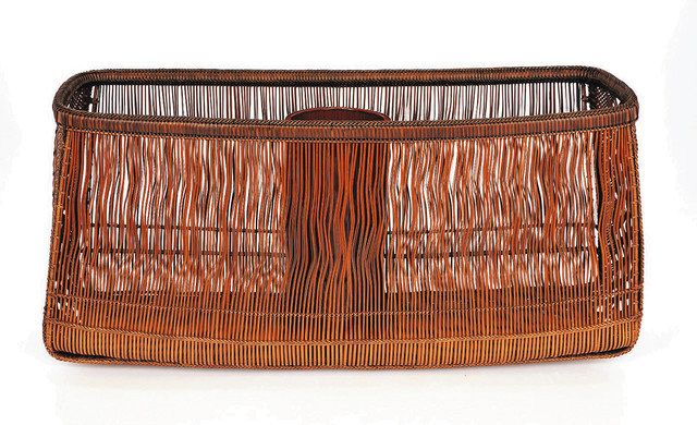 人間国宝・勝城さんしのぶ 竹工芸、愛用品など 7月に大田原で特別展