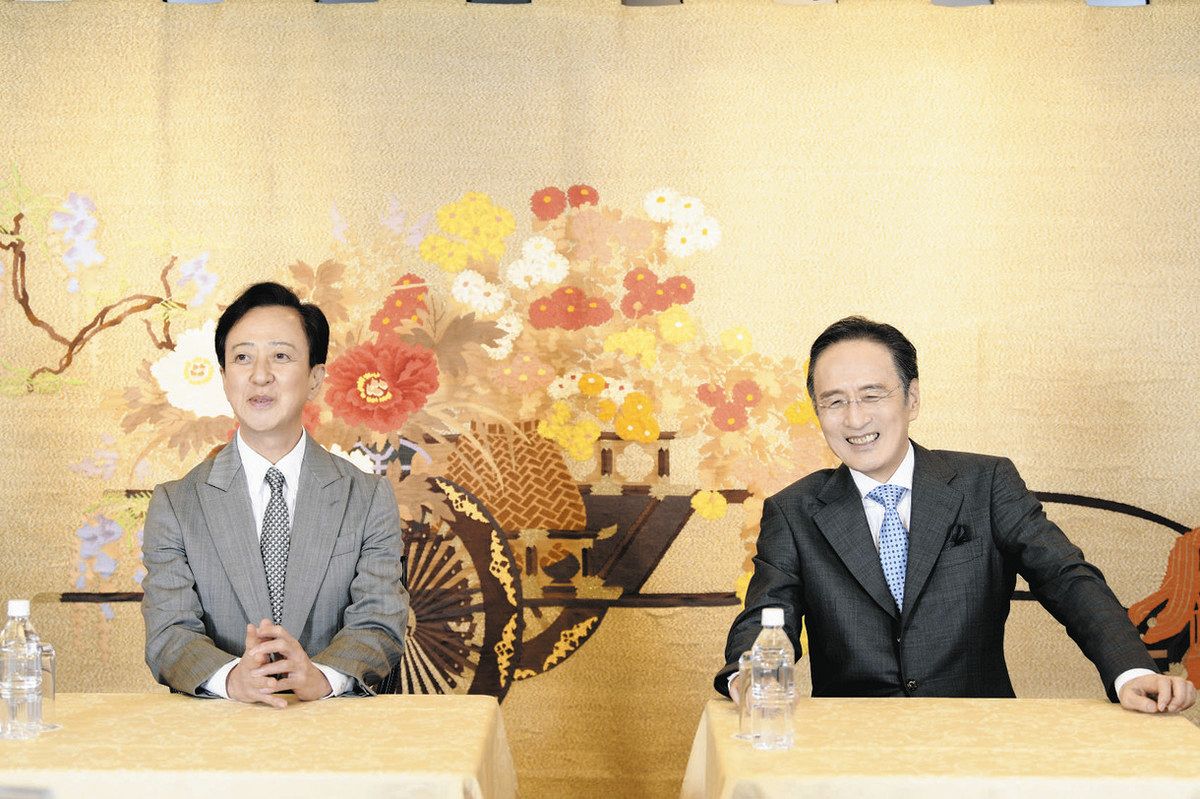 仁左衛門 玉三郎、仁左衛門 互いに「大切な存在」 歌舞伎座「錦秋十月大歌舞伎