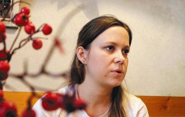 モスクワで４月、チェチェンの体制を批判する記事を書いたマリア・ジョロボワ記者