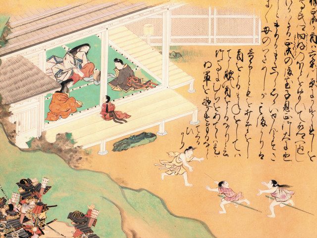 太平記絵巻」より鮮やかに 県立歴史と民俗の博物館 修理完了の２巻初公開：東京新聞 TOKYO Web