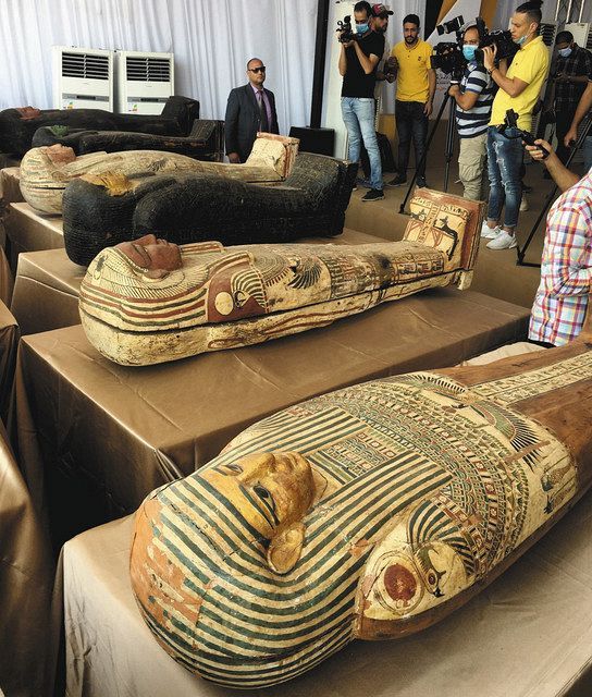 ミイラ納めた木棺59個発見 2600年前のエジプト美術そのままに 東京新聞 Tokyo Web