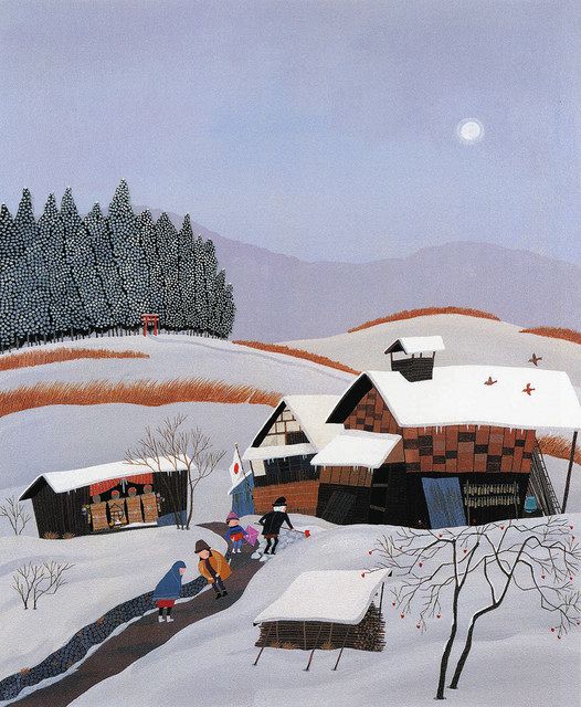 原田さんが遺した「日本の原風景」 3月に急逝、画業振り返る特別