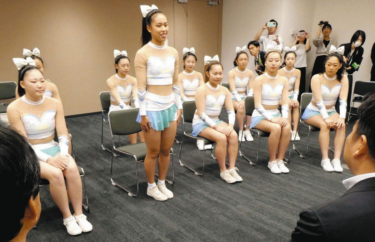 長商デパート チアリーディング キティちゃん CHOSHO パンサーズ 長商