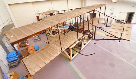１１０年前 国内初の動力飛行「ファルマン機」 所沢の記念館で実機展示：東京新聞 TOKYO Web