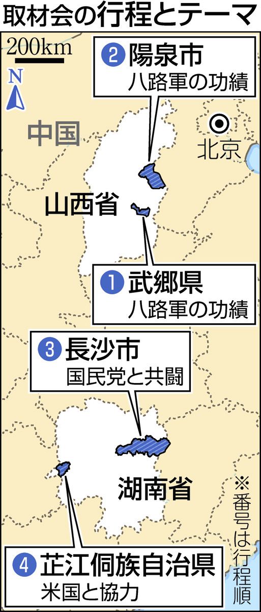 対日宣伝と新聞の中国報道 中国の「抗日戦勝80周年」宣伝取材会で記者が見たもの 「共産党