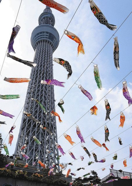 こいのぼり1000匹 悠々 スカイツリーで2年ぶり 東京新聞 Tokyo Web こいのぼり1000匹 悠々 スカイツリーで2年ぶり 東京新聞 Tokyo Web