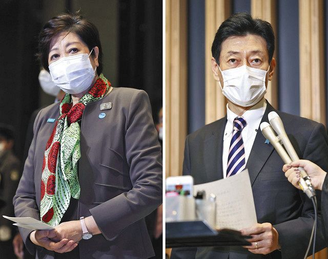 都の休業要請直前に政府が 待った 権限めぐり火花 東京新聞 Tokyo Web