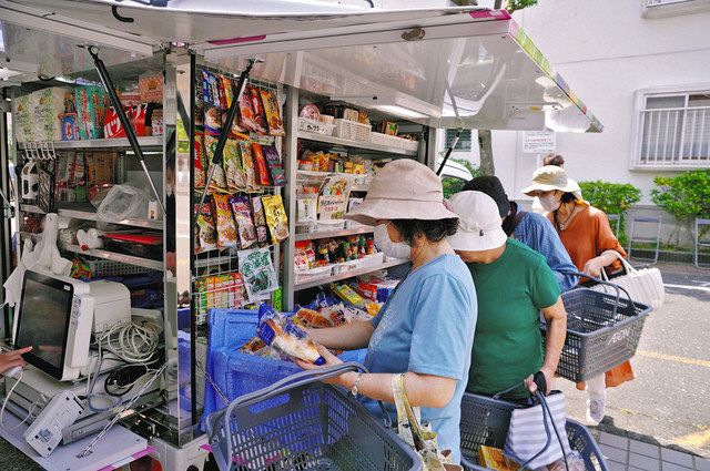 イオン久里浜店 移動販売 始めました 地域の見守りや「御用聞き」も：東京新聞デジタル