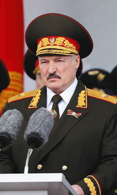 「欧州最後の独裁者」と呼ばれるルカシェンコ氏（ベラルーシ大統領府提供）