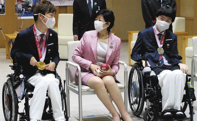 ボッチャ 魅力発信できた 東京パラのメダリスト 知事訪問 喜び語る 東京新聞 Tokyo Web