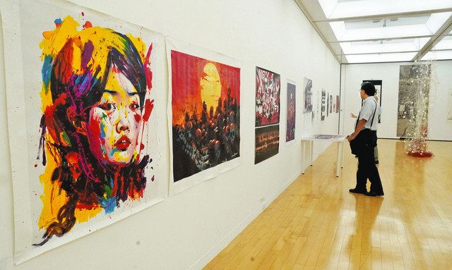 虐殺犠牲者をアートで追悼 横浜、関東大震災100年で展示会 風刺画家