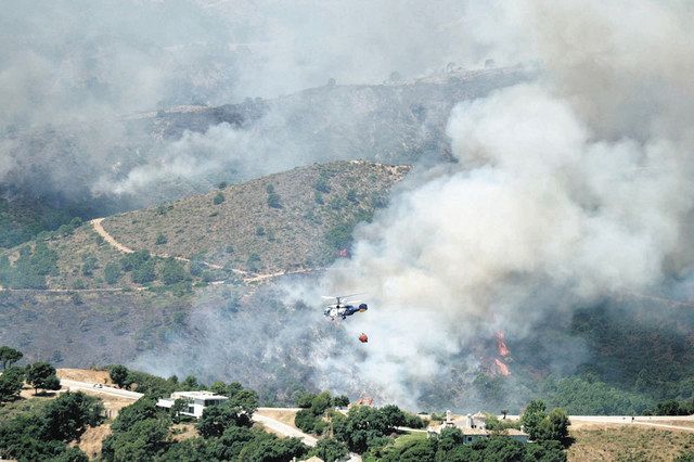 欧州でも熱波襲来 スペインで45 超え 山火事が相次ぎ 気候変動は間違いなく起きている 東京新聞 Tokyo Web