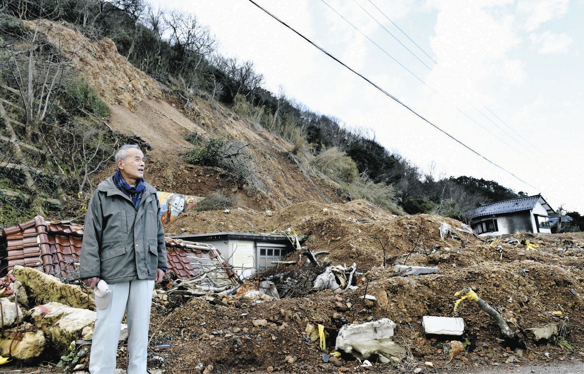能管　作者不明 能登の行方不明者捜索、なぜ進まない？ 土砂崩れの危険性、ふさがれた