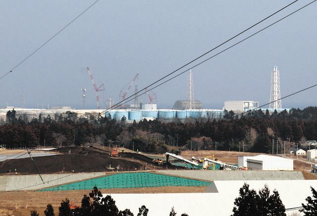 廃炉作業が進む東京電力福島第一原発＝2023年2月