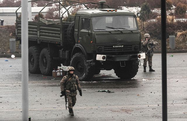 カザフスタンのデモ鎮圧 ロシアが大量の兵力投入 中央アジアでの威信回復狙う 死者は26 164人に 東京新聞 Tokyo Web