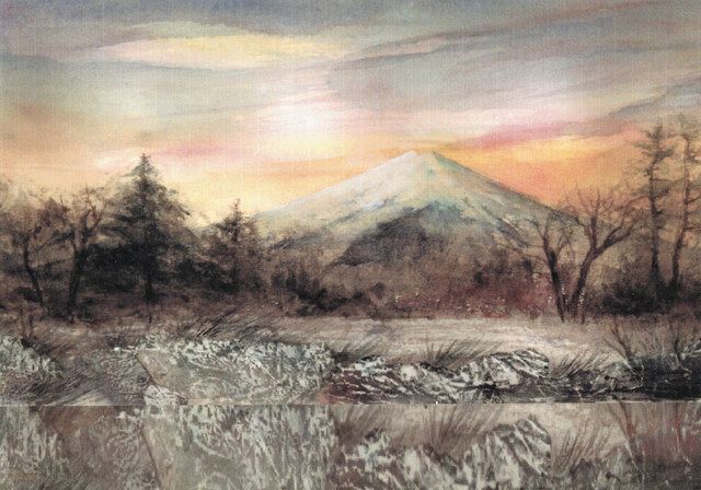 最高峰に学ぶ 富士山自然誌研究会＞細密画の木村修さん＆奈保子さん