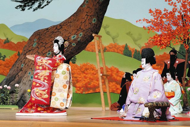 歌舞伎評 矢内賢二＞国立劇場「歌舞伎鑑賞教室」など 梅枝の鷹揚