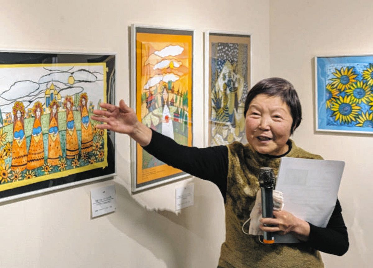 ウクライナ侵攻3年 平和への願い届ける 避難の子どもらから「感謝