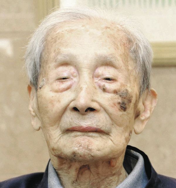 上田幹蔵さん死去 112歳、国内最高齢男性：東京新聞デジタル