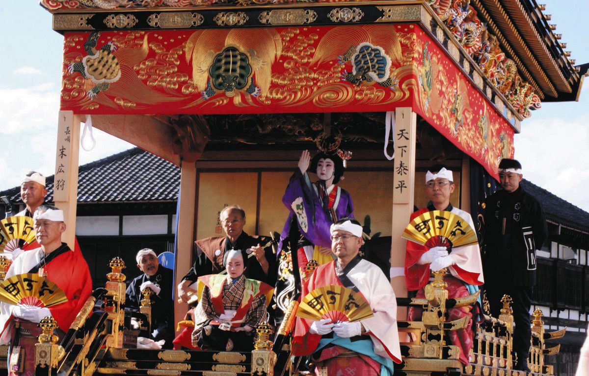 屋台競演、宵宮熱く 曳き踊りも披露 秩父夜祭 3日大祭：東京新聞