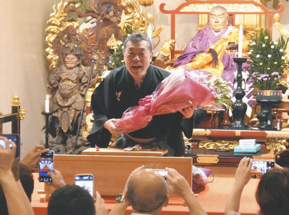 桂雀々さん死去 上方落語の魅力伝える活動、昨年は「東京の真ん中から