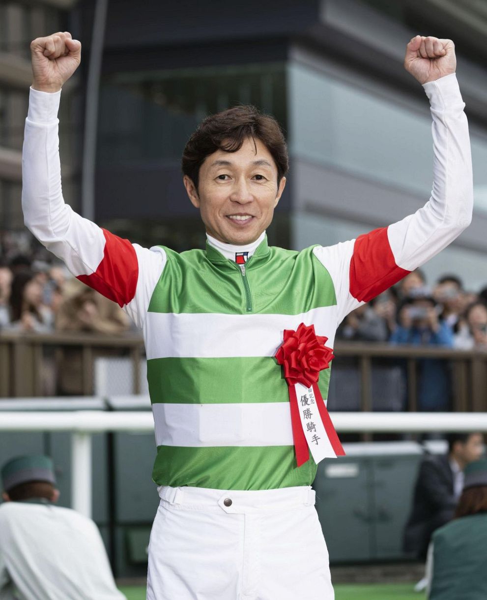 JRA武豊騎手 武豊騎手、獲得賞金1千億円突破 JRA史上最多の4659勝：東京