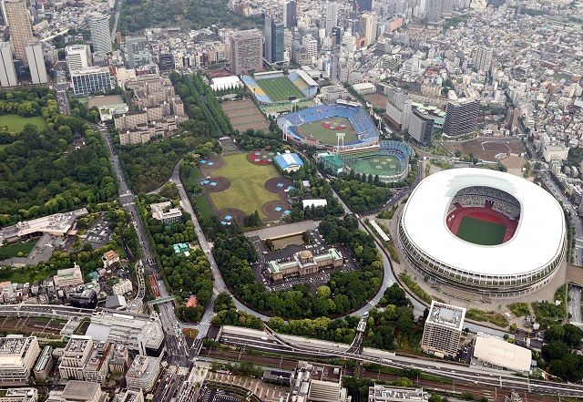明治神宮外苑周辺（2022年5月撮影）