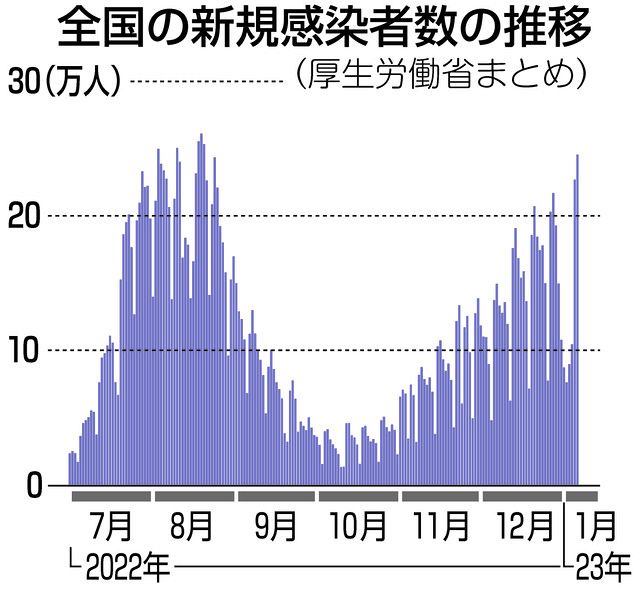 東京の入院患者数は4000人超に 新規感染者数低下も年末年始の検査減が影響か 「多数の感染者潜在も」：東京新聞 TOKYO Web