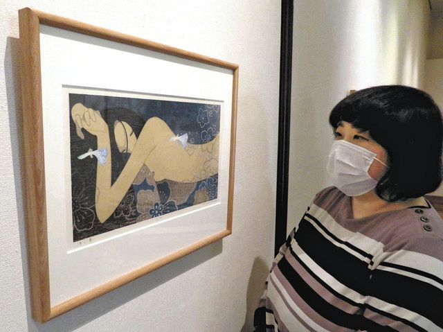 Ｘマスに版画の贈り物 川上澄生美術館で展示・販売 西日本拠点３作家の 