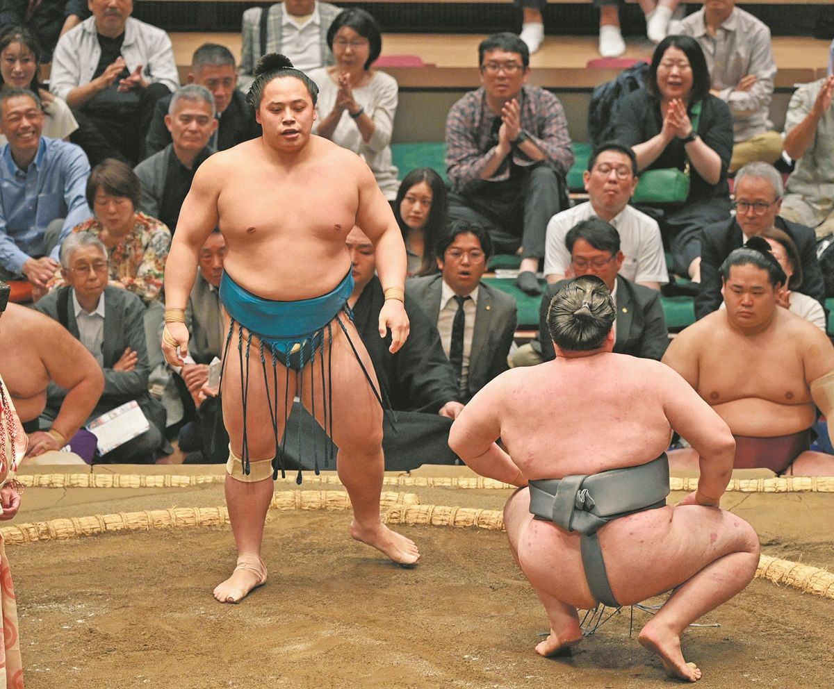 平幕琴栄峰、霧島＆若隆景と並んで4戦全勝 快進撃はこの春鍛え抜いた
